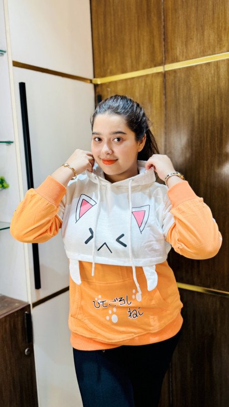 ? সুন্দরীরা, আপনাদের জন্য নিয়ে আসলাম নিউ ডিজাইন আর নিউ কালারের সুপার স্টাইলিশ হুডি কালেকশন! ?